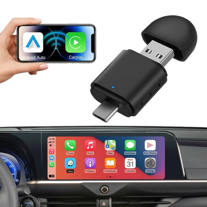 Veloran kablosuz CarPlay adaptörü ürün boyutları

